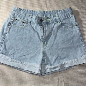 Heritage Light Blue Jean Shorts for Women